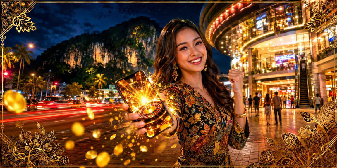 Antara muka aplikasi kasino 3080 bergaya batik Ipoh untuk pengguna Malaysia